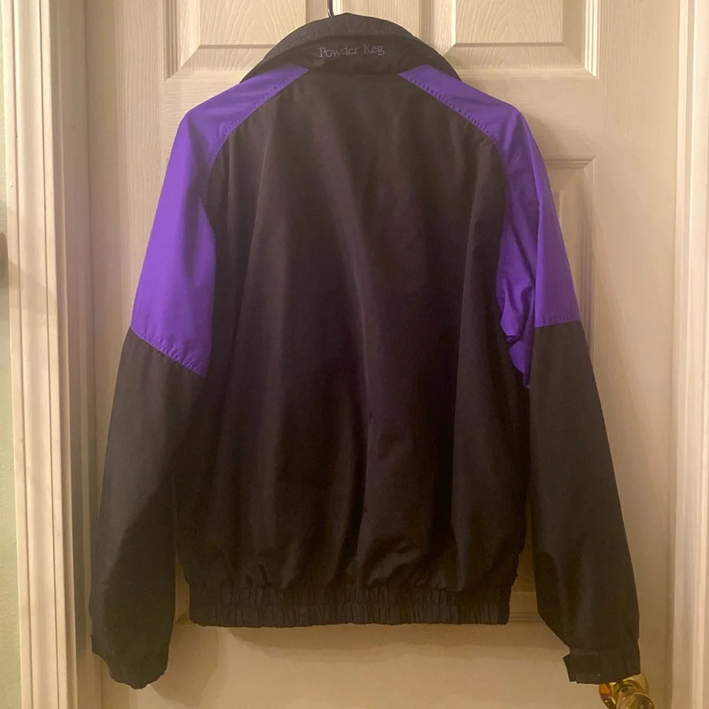 VINTAGE 80s 90s Men’s COLUMBIA Radical Sleeve Color Block Rad Jacket Coat - Picture 8 of 16